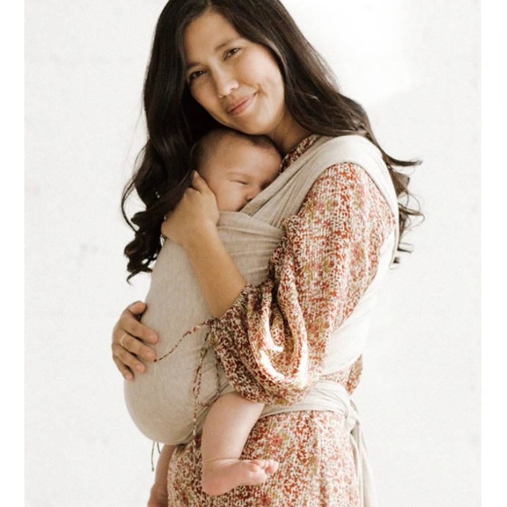 Solly Baby wrap in Flax. Only used once!